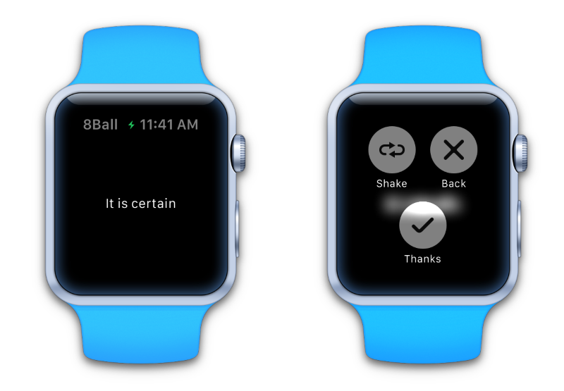 magic eight ball apple watch app