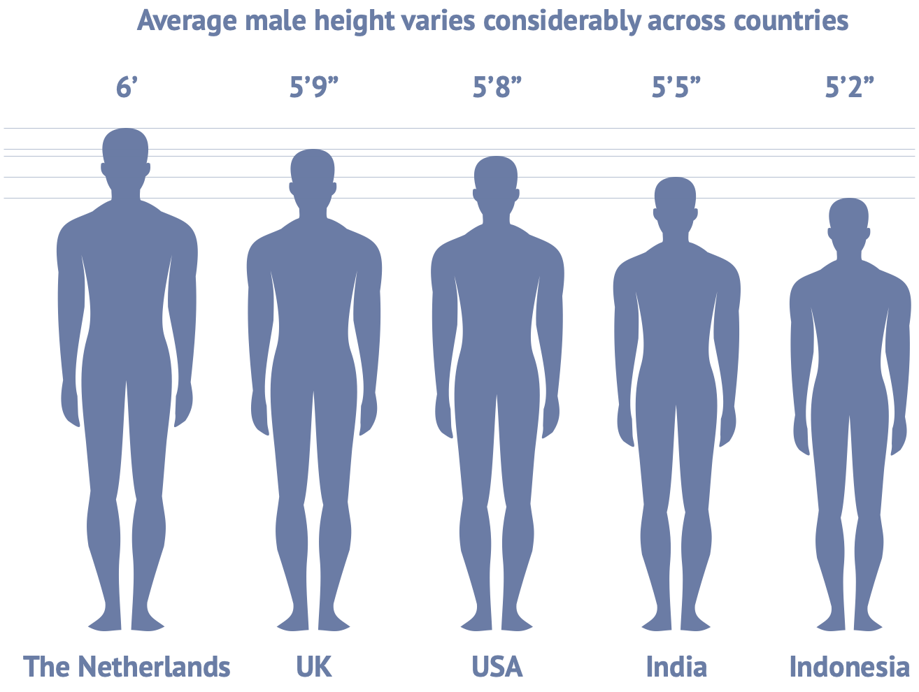 What Is 5 8 Height In Meters